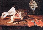 Alexander Adriaenssen Still-Life with Fish oil on canvas